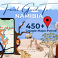 Namibia-Reiseführer. Über 295 Reiseziele auf Google Maps