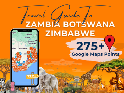 Sambia Botswana Simbabwe Exklusiver Google Maps Reiseführer